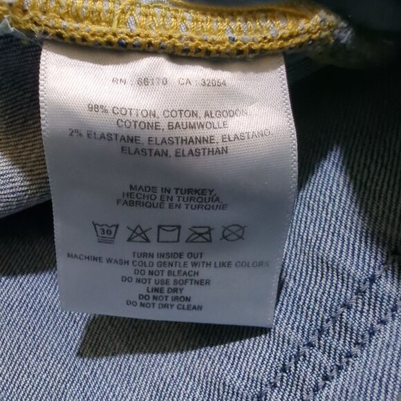 Pilcro And The Letterpress Distressed Denim Shorts Slim Boyfriend Fit Size 29‎ - Picture 8 of 10